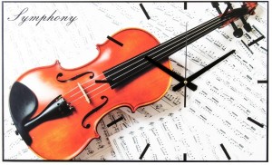 Настенные часы 21 Век 6137-40 Скрипка