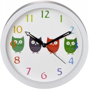 Часы для детской Hama H-123168 Owls