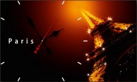 Настенные часы Time2Go 1010 Эйфелева башня