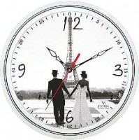 Настенные часы Вега  П1-763/7-130 Париж и мы