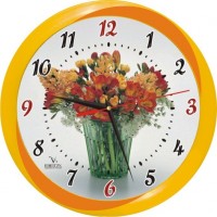 Настенные часы Вега Цветочная композиция П1-21124/7-75