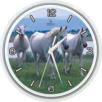 Настенные часы Вега Белые лошади П1-763/7-36