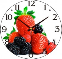 Настенные часы 21 Век Клубника 3030 CН445