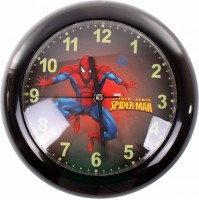 Часы для детской Marvel 01502 Человек-паук Black