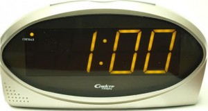 Настольные электронные часы Спектр кварц 1232-Ш-О