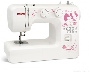 Электромеханическая швейная машина Janome Sew Cat 57