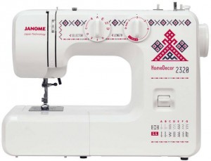 Электромеханическая швейная машина Janome HomeDecor 2320