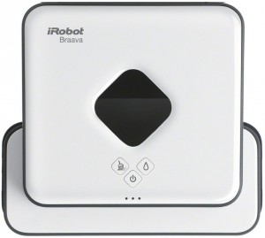 Робот-пылесос для сухой и влажной уборки iRobot Braava 390T White