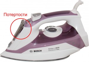 Утюг Bosch TDA702821I после сервиса