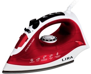 Утюг Lira LR 0601 White red