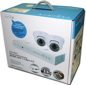 Система видеонаблюдения Ivue 1MPX AHD Офис 4+2