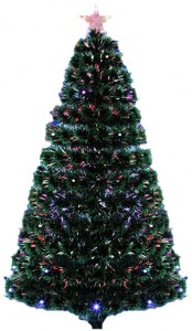 Новогодняя ёлка Серпантин 120см + 27 RGB LED QJM1-4
