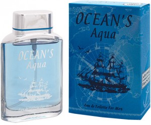 Туалетная вода для мужчин Позитив Парфюм Oceans Aqua 100 мл