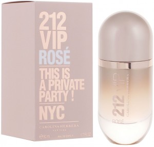 Парфюмерная вода для женщин Carolina Herrera 212 Vip Rose 50 мл