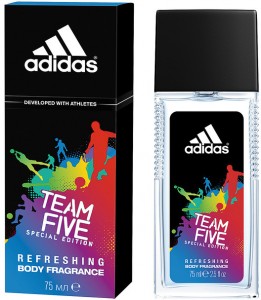 Парфюмерная вода для мужчин Adidas Team Five 75 мл