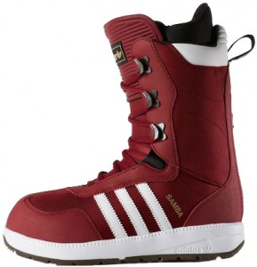 Ботинки для сноубордов Adidas The Samba 2015-2016 43 (USA 10.5) Collegiate burgundy white core black