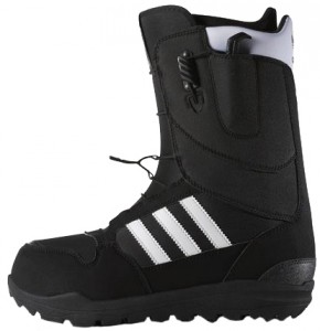 Ботинки для сноубордов Adidas Zx 500 2015-2016 43 (USA 10.5) Core black white iron met
