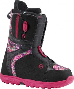 Ботинки для сноубордов Burton Mint 2015-2016 38 (USA 7.5) Black Floral Pixel