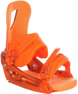 Крепления для сноубордов Burton Cartel 2013-2014 L Blood Orange