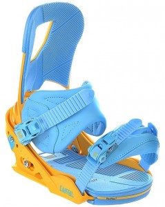Крепления для сноубордов Burton Cartel 2014-2015 M Yellow blue