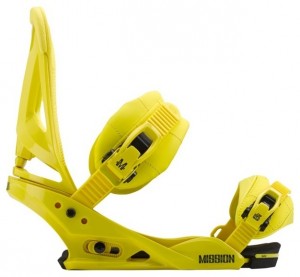 Крепления для сноубордов Burton Mission 2013-2014 M Yellow