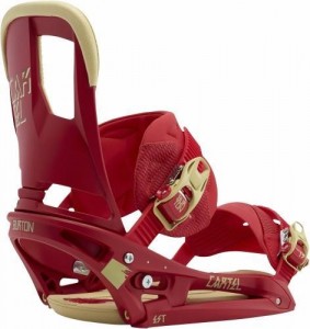 Крепления для сноубордов Burton Cartel Est 2014-2015 L Red wood