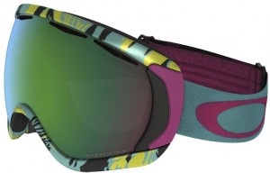 Горнолыжная маска Oakley Canopy 2014-2015 Danny Kass Neon Camo/Prizm Jade Iridium