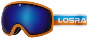 Горнолыжная маска Los Raketos Nitro 2016-2017 Blue mirror orange