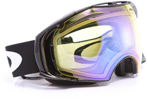 Горнолыжная маска Oakley Airbrake 2011-2012 Jet Black Hi Yellow  Dark Grey