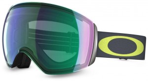 Горнолыжная маска Oakley Flight Deck 2014-2015 1975 Lime Gunmetal Jade Iridium (OS)