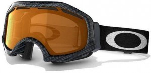 Горнолыжная маска Oakley Catapult 2011-2012 True Carbon Fiber White persimmon