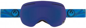 Горнолыжная маска Dragon X1 2015-2016 Spill/ Dark Smoke Blue Yellow Red Ion