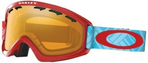 Горнолыжная маска Oakley O2 Xs 2014-2015 Braided Blue Red Persimmon (OS)