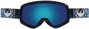 Горнолыжная маска Dragon D3 2015-2016 Dense blue steel + Yellow red ion