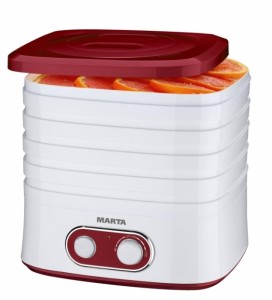 Сушилка для продуктов Marta MT-1945 Red garnet