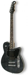 Электрогитара Reverend Reeves Gabrels Signature Transparent Black