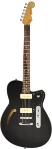 Полуакустическая гитара Reverend Club King 290 Midnight Black