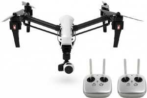 Квадрокоптер DJI Inspire 1 с 2 пультами ДУ