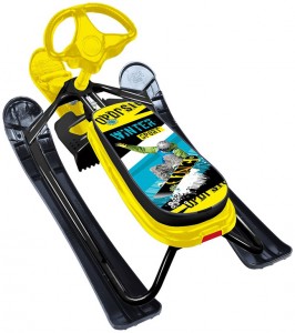 Снегокат Nika Кросс Зимний спорт СНК Yellow