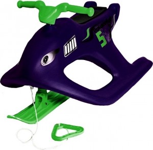 Снегокат RT Powerful 5 Black green дефект