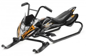 Снегокат Small Rider Scorpion Black orange