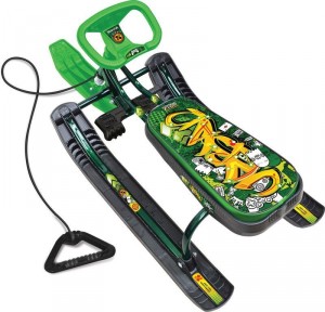 Снегокат Nika Спорт ТС1 Graffiti green