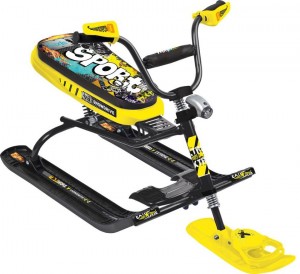 Снегокат Nika Snowdrive СНД-3 Black yellow