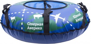Надувные санки для тюбинга Тяни-Толкай Глобус