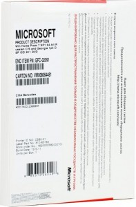 Операционная система Microsoft Windows 7 Home Premium 64-bit RUS (GFC-02750-L)