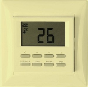 Терморегулятор для теплого пола SpyHeat NLC-527H Beige