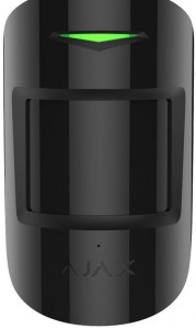 Датчик для домашней сигнализации Ajax 7167 CombiProtect Black