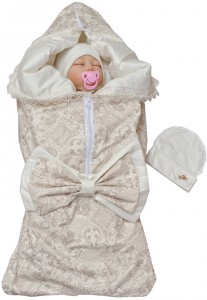Комплект на выписку Argo 076/7 Жаккард  Beige ecru