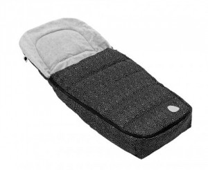 Конверт Seed Pli Mg Foot Muff Black white print