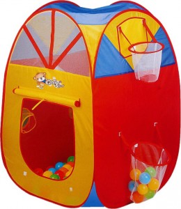 Игровая палатка SLand Дом с корзиной 533179